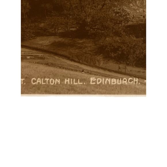 Antique Postcard Ephemera Early 1900s RPPC Scotland Judges LTD Nelson Monument - Picture 4 of 6